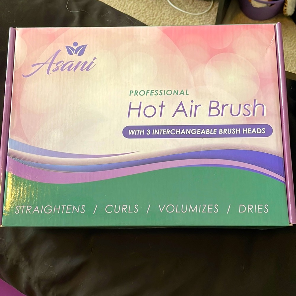 Hot air brush